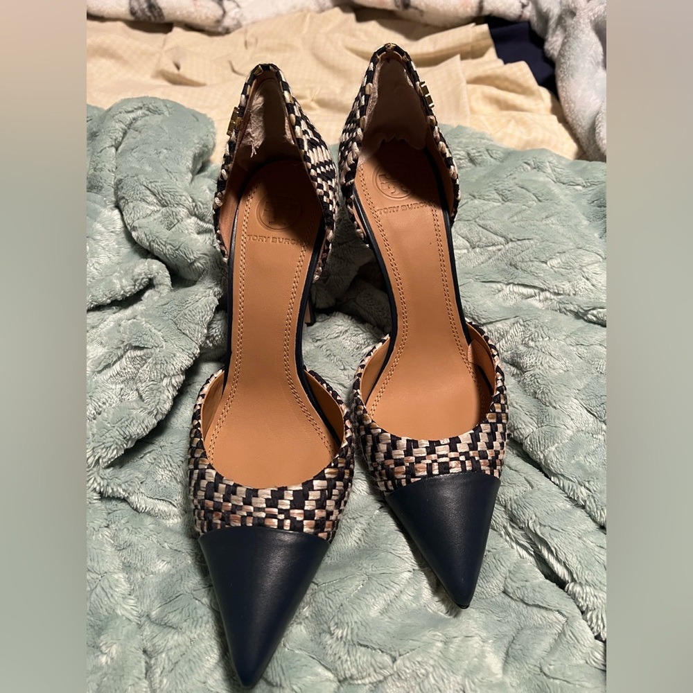 Tory Burch pumps, worn once